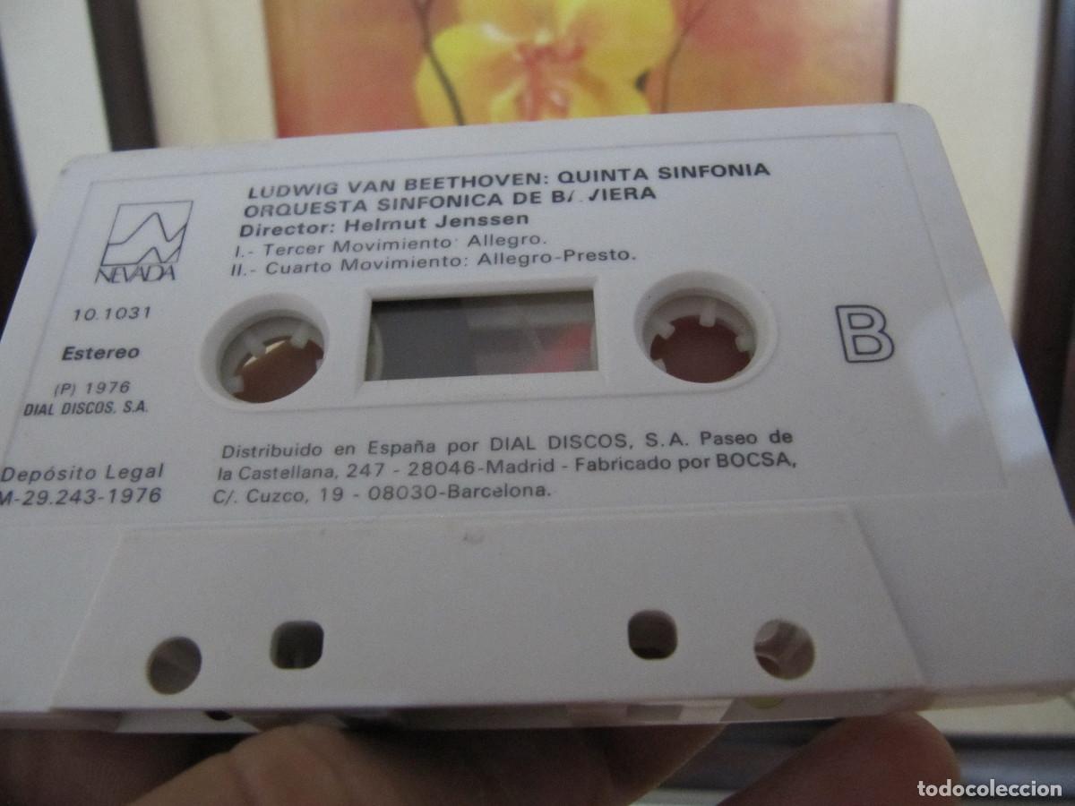 Casetes antiguos: BEETHOVEN 5a SINFONIA cassette raro - Foto 3