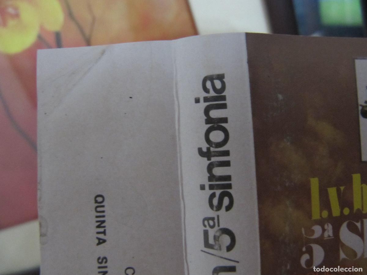 Casetes antiguos: BEETHOVEN 5a SINFONIA cassette raro - Foto 6