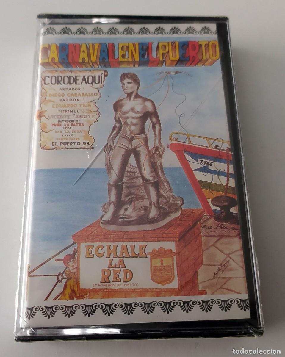 Casetes antiguos: CASSETTE CARNAVAL DE CADIZ 1993 CORO &Eacute;CHALE LA RED - Foto 1