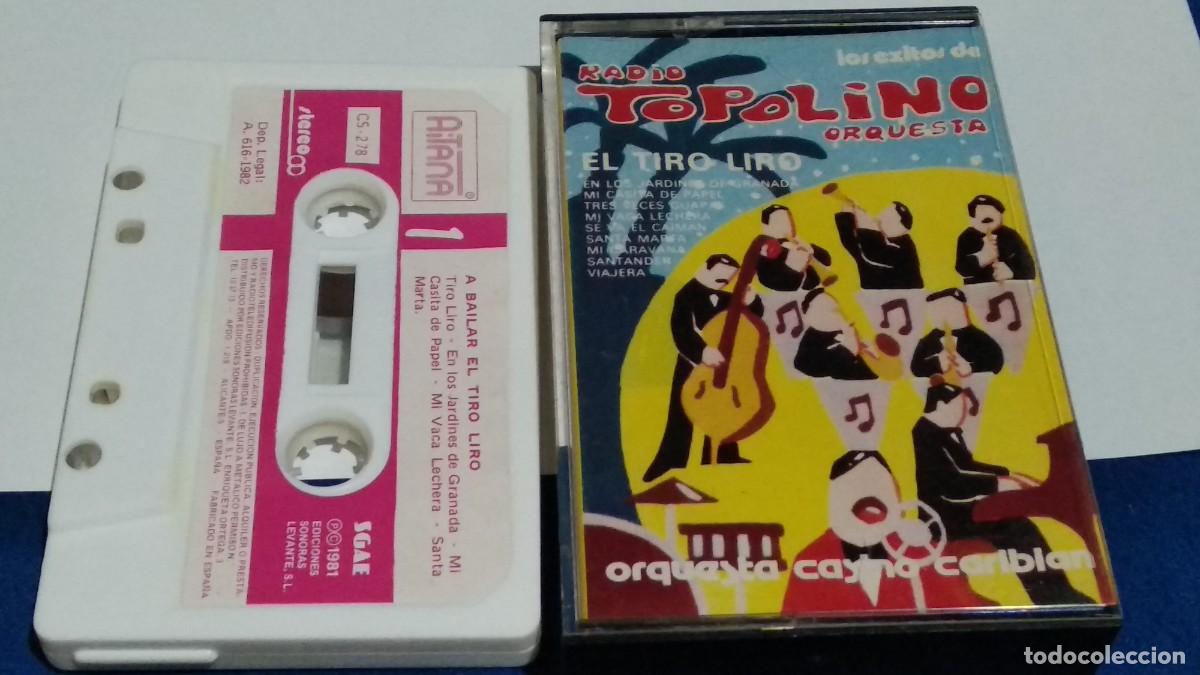 Cassettes Anciennes: LOS &Eacute;XITOS DE RADIO TOPOLINO / EL TIRO LIRO ORQUESTA CASINO CARIBIAN - 1982 AITANA - CASETE CINTA