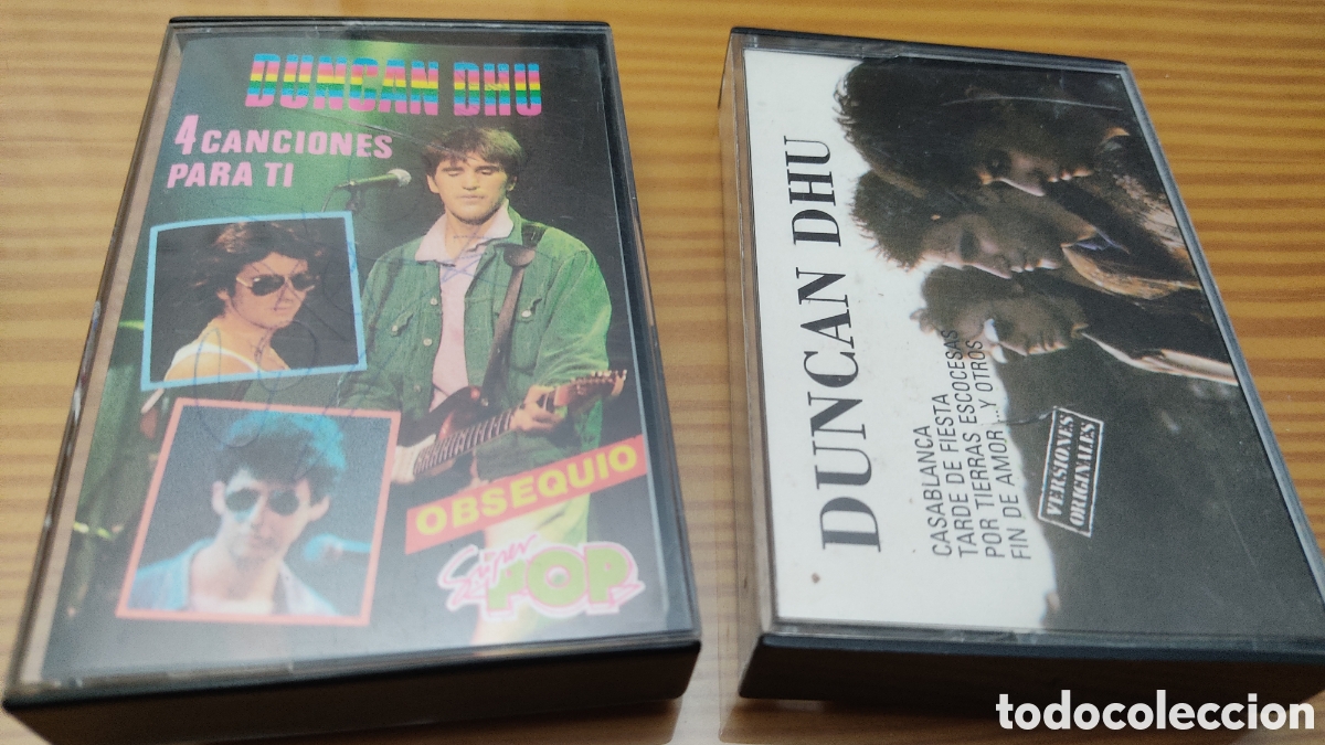 Casetes antiguos: Lote de 2 cintas de cassette de Duncan Dhu - Foto 1