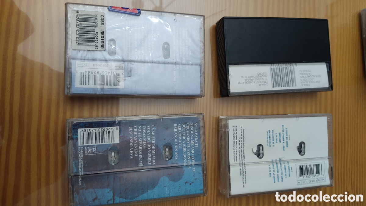 Casetes antiguos: Lote de 4 cassettes de Sergio Dalma,uno precintado - Foto 2