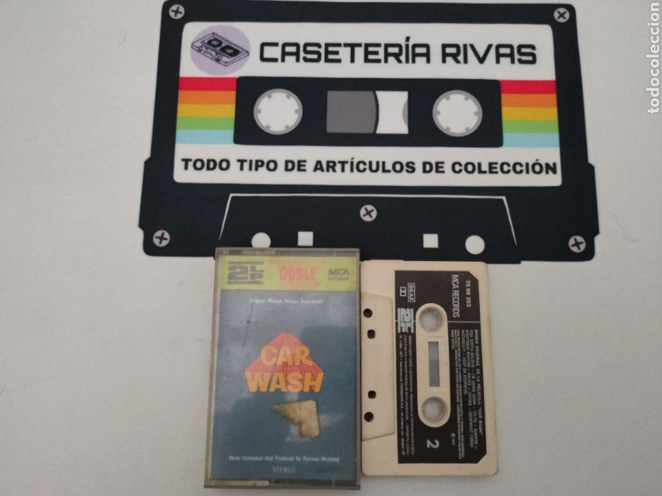 Cassettes Anciennes: CASETE - CAR WASH - ORIGINAL MOTION PICTURE SOUNDTRACK - CASSETTE