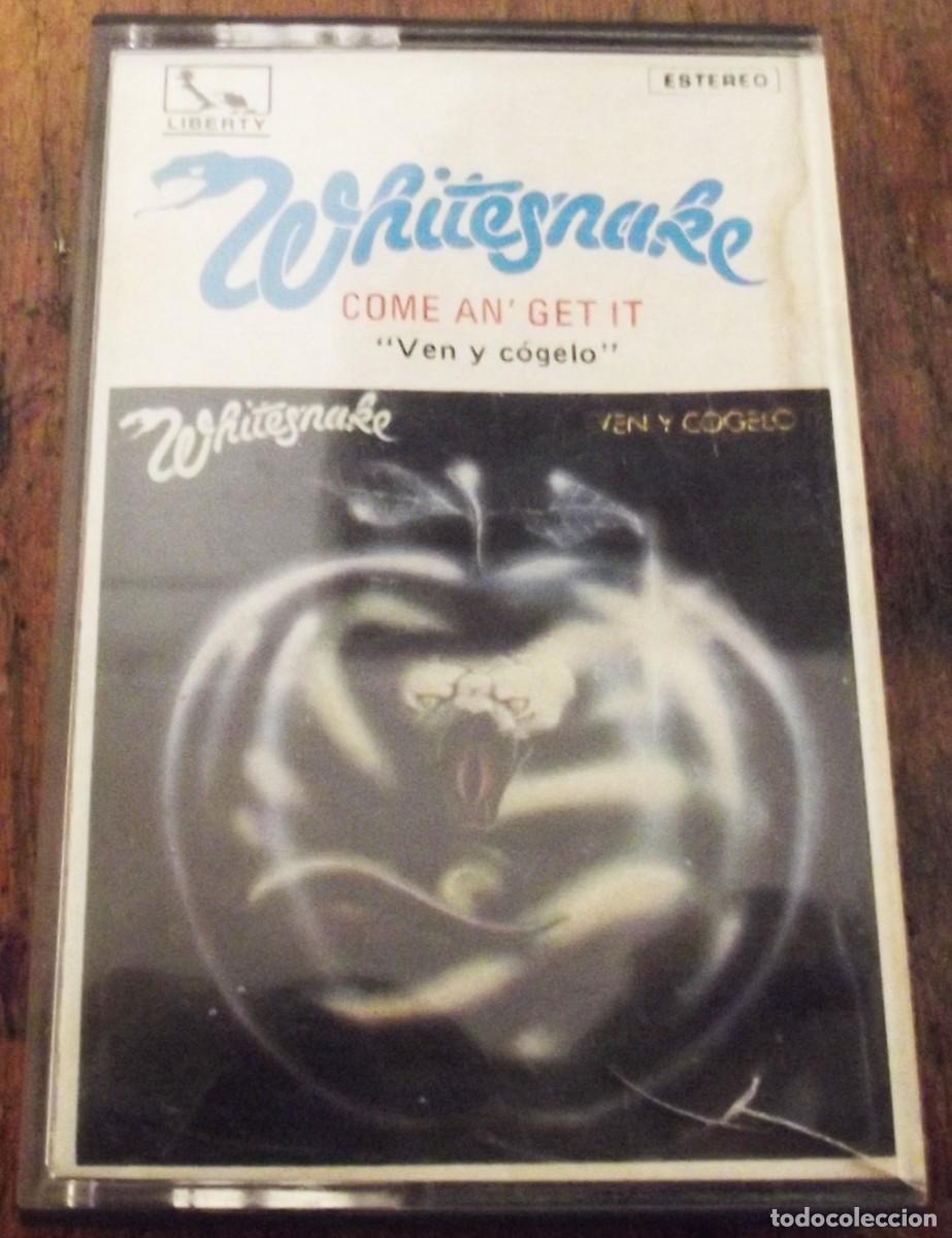 Casetes antiguos: casette Whitesnake come an&acute;get it - Foto 1