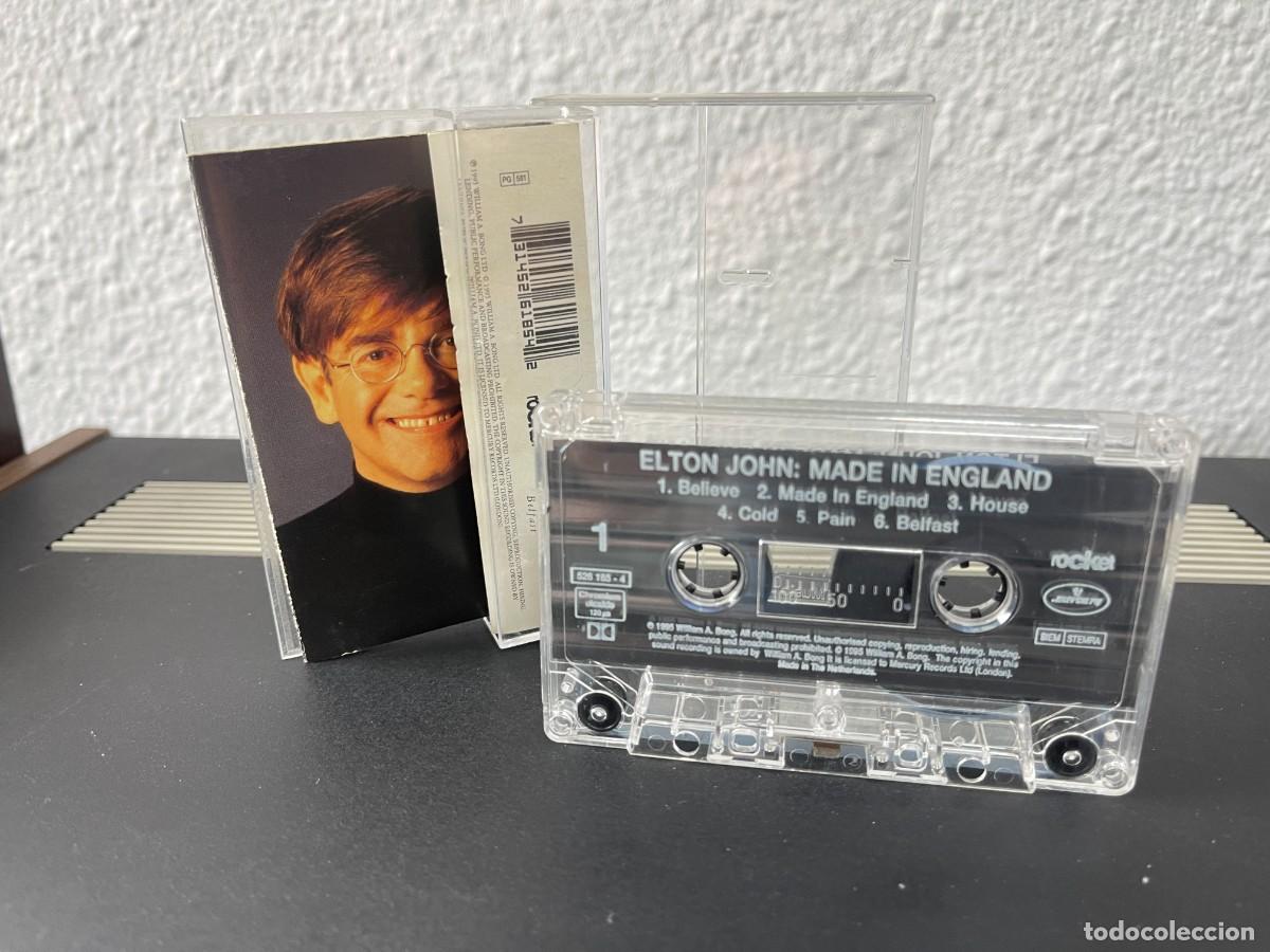 Casetes antiguos: Elton John - Made In England cassete - Foto 2