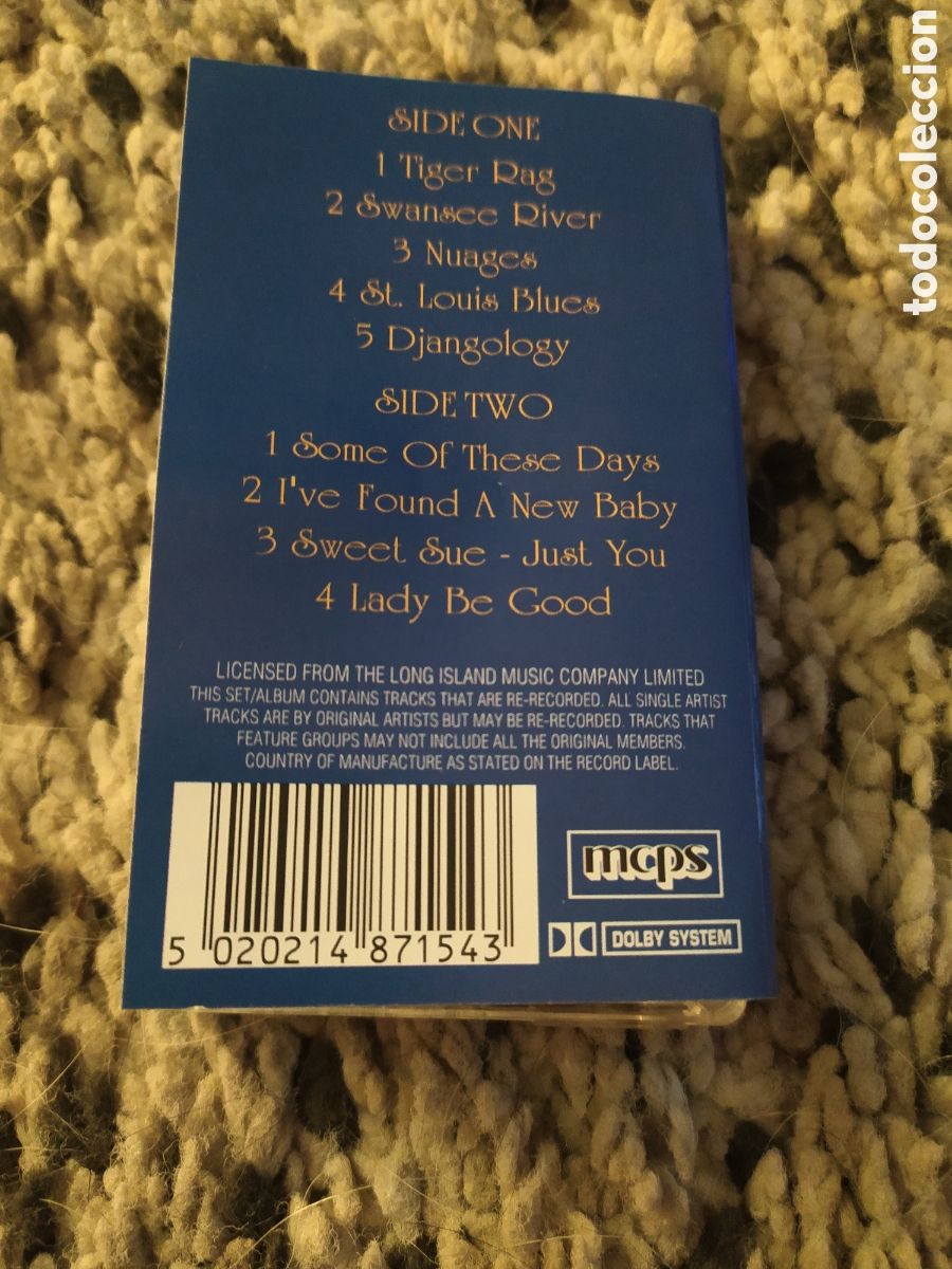 Casetes antiguos: Cassette Django Reinhardt - Foto 2
