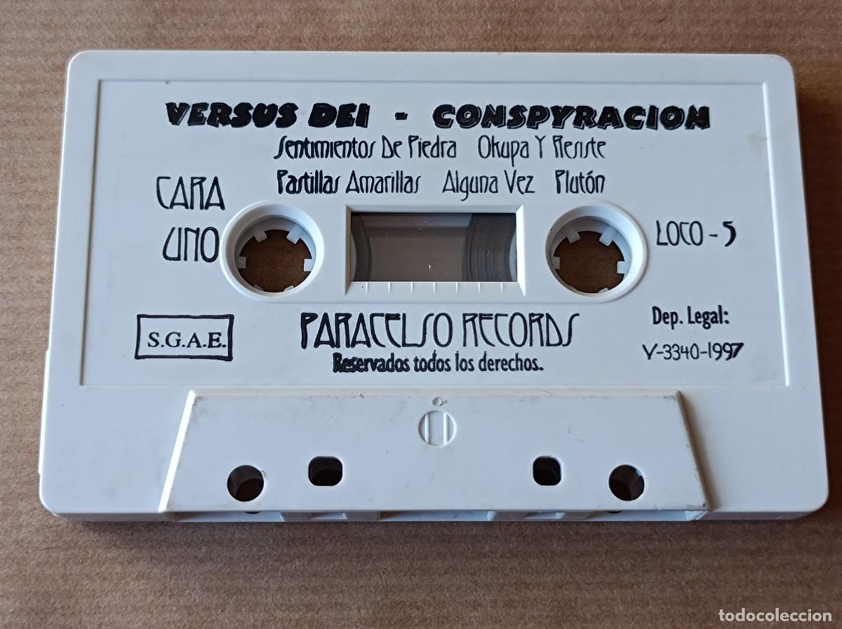 Casetes antiguos: CINTA DE CASETTE VERSUS DEI - CONSPYRACI&Oacute;N - Foto 2