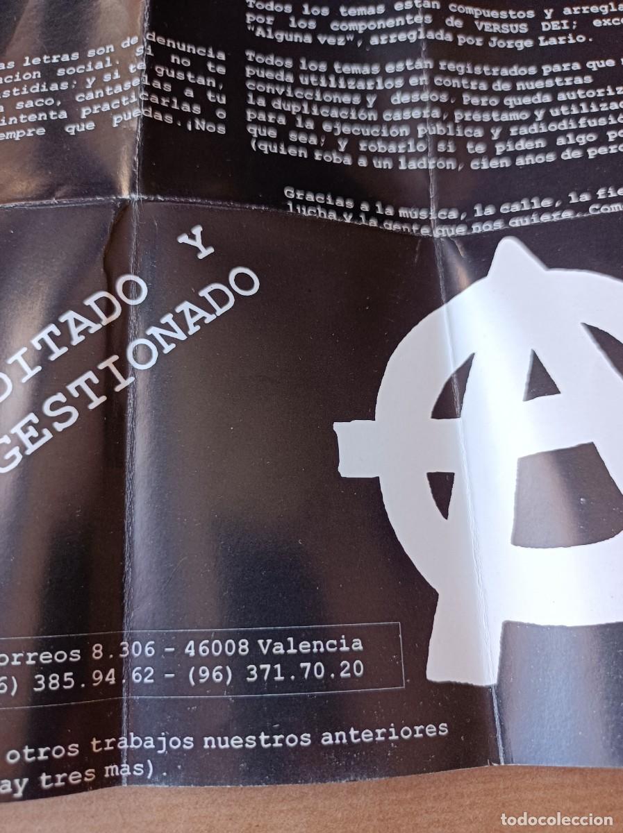 Casetes antiguos: CINTA DE CASETTE VERSUS DEI - CONSPYRACI&Oacute;N - Foto 9