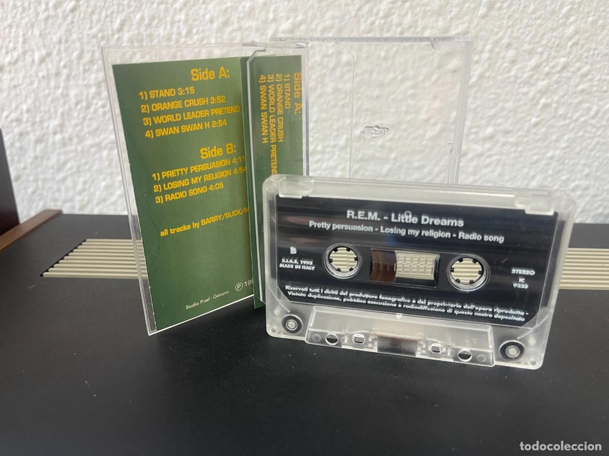 Casetes antiguos: R.E.M. - Little Dreams - cassete - Foto 2