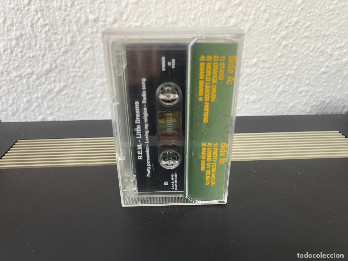 Casetes antiguos: R.E.M. - Little Dreams - cassete - Foto 3