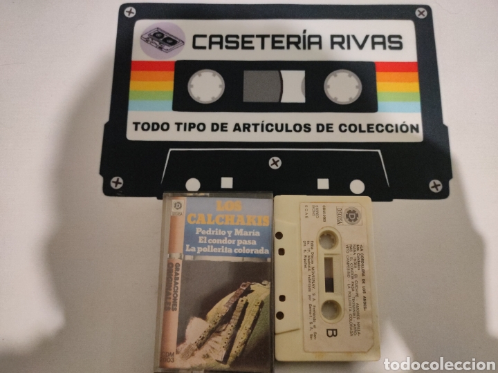 Casetes antiguos: CASETE - LOS CALCHAKIS - CASSETTE - Foto 1