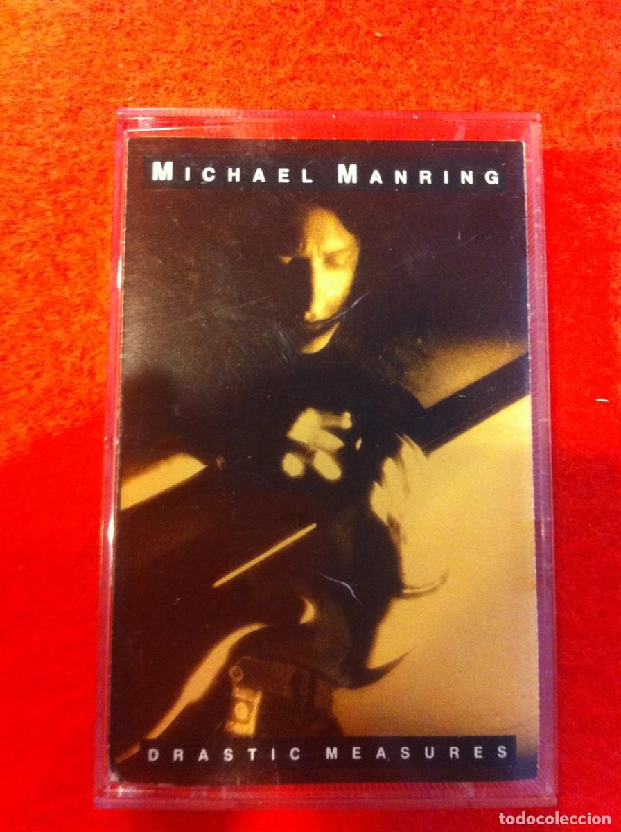 Casetes antiguos: CASETTE-CASETE. MICHAEL MANRING. DRASTIC MEASURES. 1991 - Foto 1
