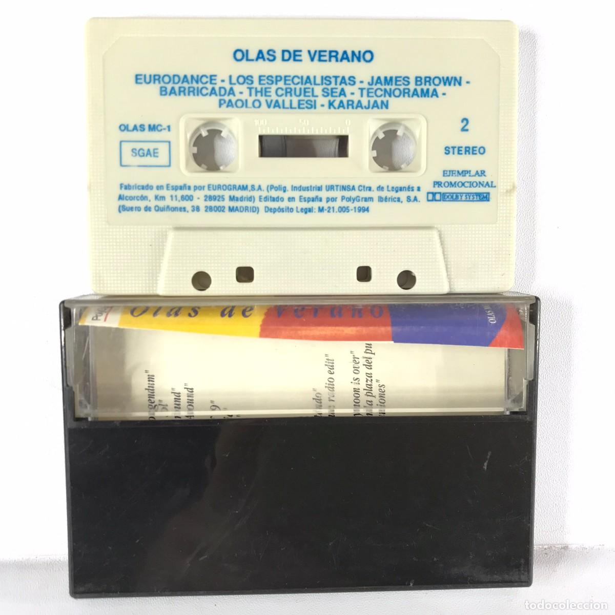Casetes antiguos: Various ● Olas De Verano ● Cassette, Album - Foto 2