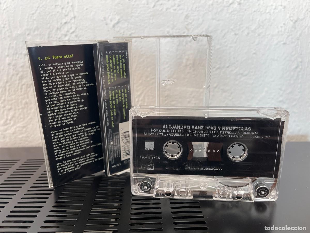 Casetes antiguos: Alejandro Sanz - M&aacute;s - cassete - Foto 2