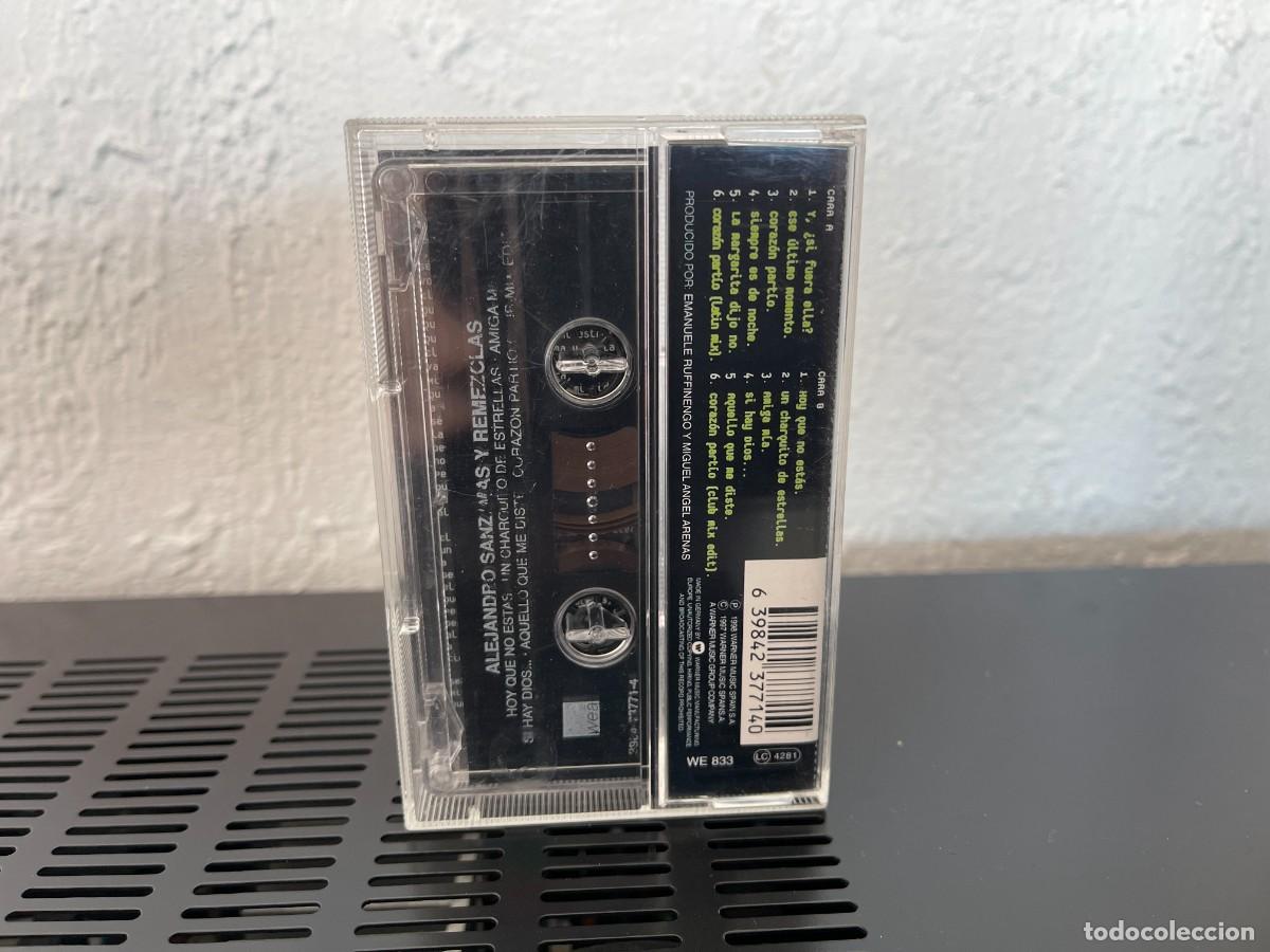Casetes antiguos: Alejandro Sanz - M&aacute;s - cassete - Foto 3