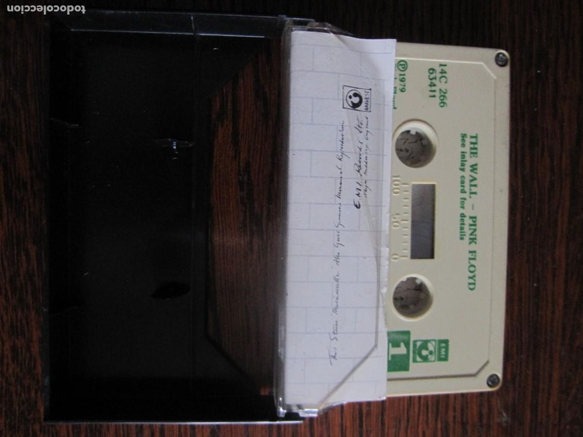 Casetes antiguos: PINK FLOYD `The Wall`1979 - Foto 2