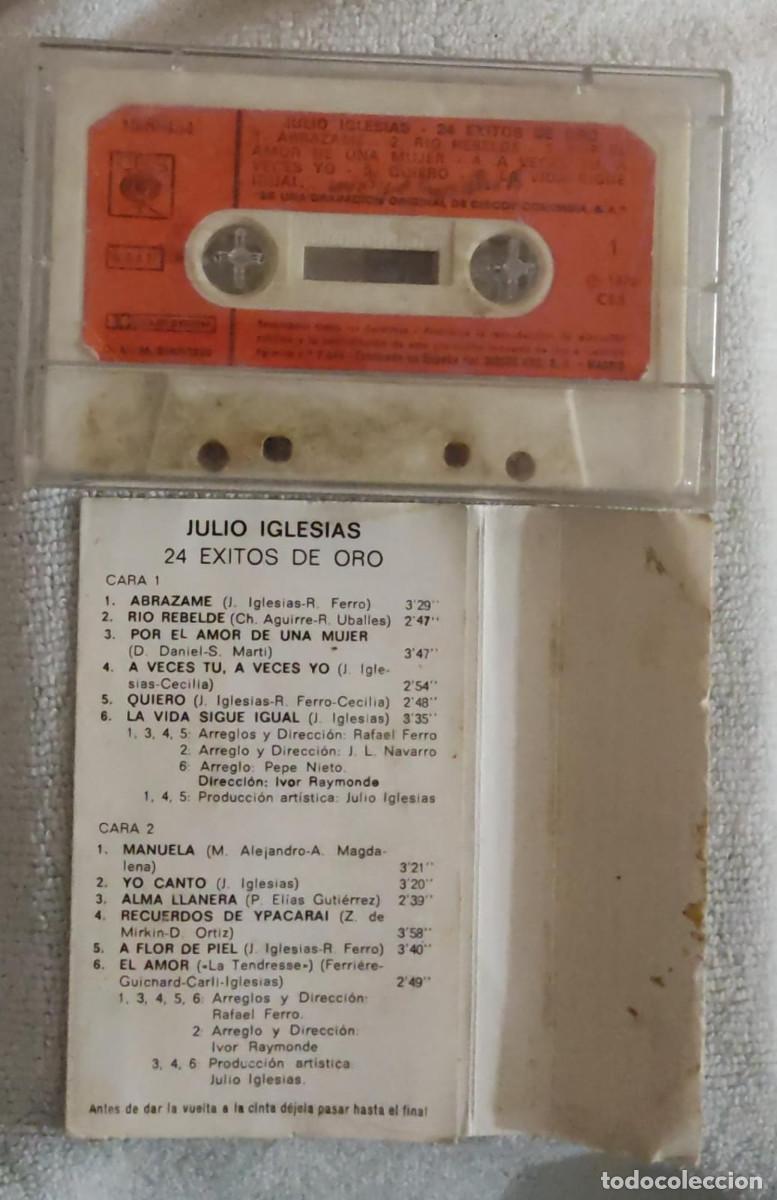 Casetes antiguos: JULIO IGLESIAS. - Foto 3