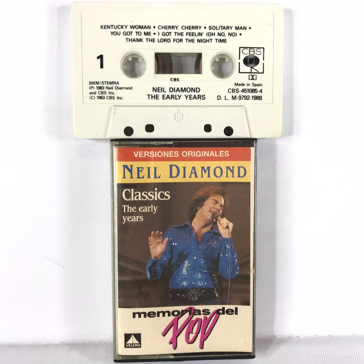 Casetes antiguos: Neil Diamond ● Classics The Early Years ● Cassette, Compilation - Foto 1