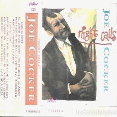 Casetes antiguos: JOE COCKER ALBUM NIGHT CALLS SELLO CAPITOL CASSETTE. Lote 388879914