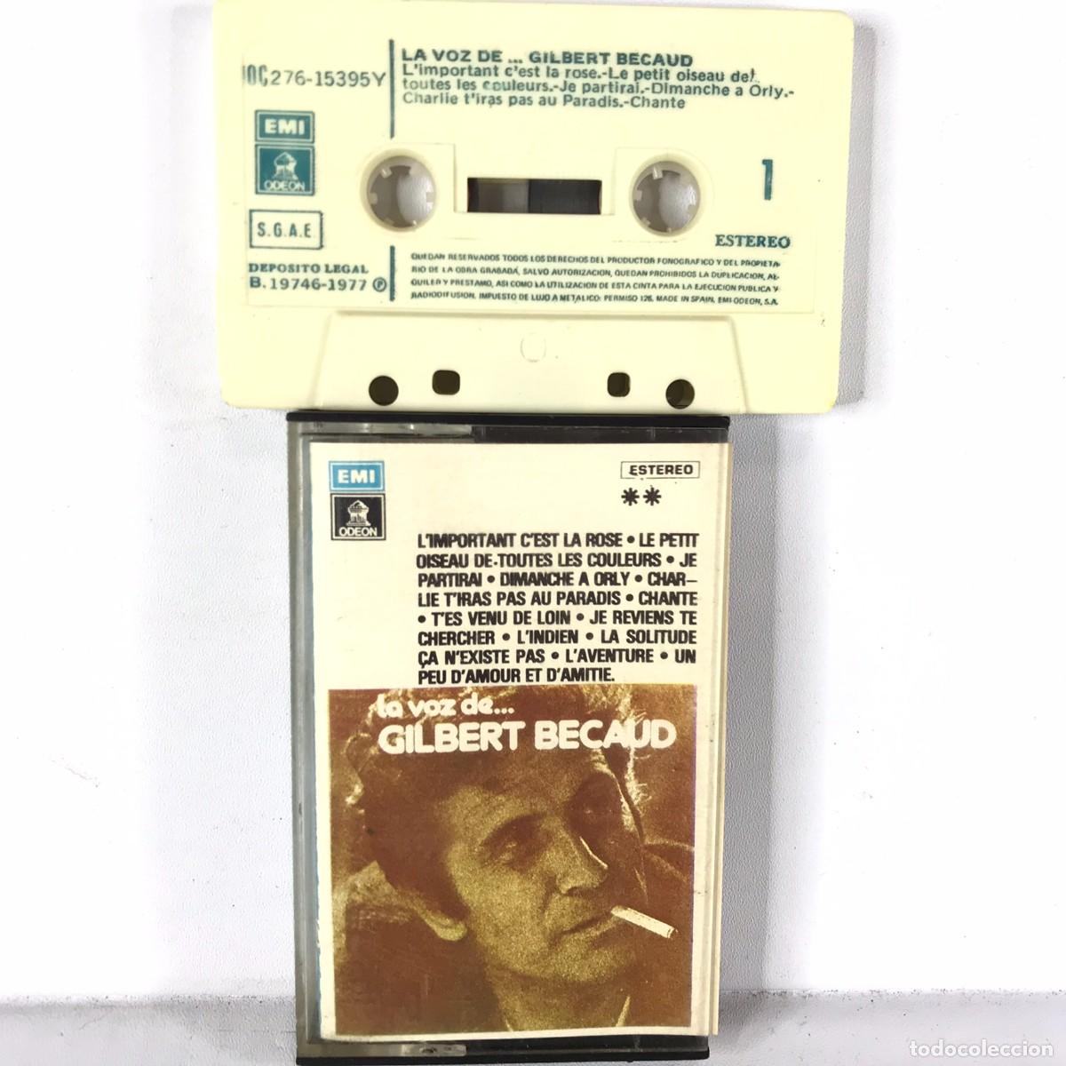 Casetes antiguos: Gilbert B&eacute;caud ● La Voz De... ● Cassette , &Aacute;lbum - Foto 1