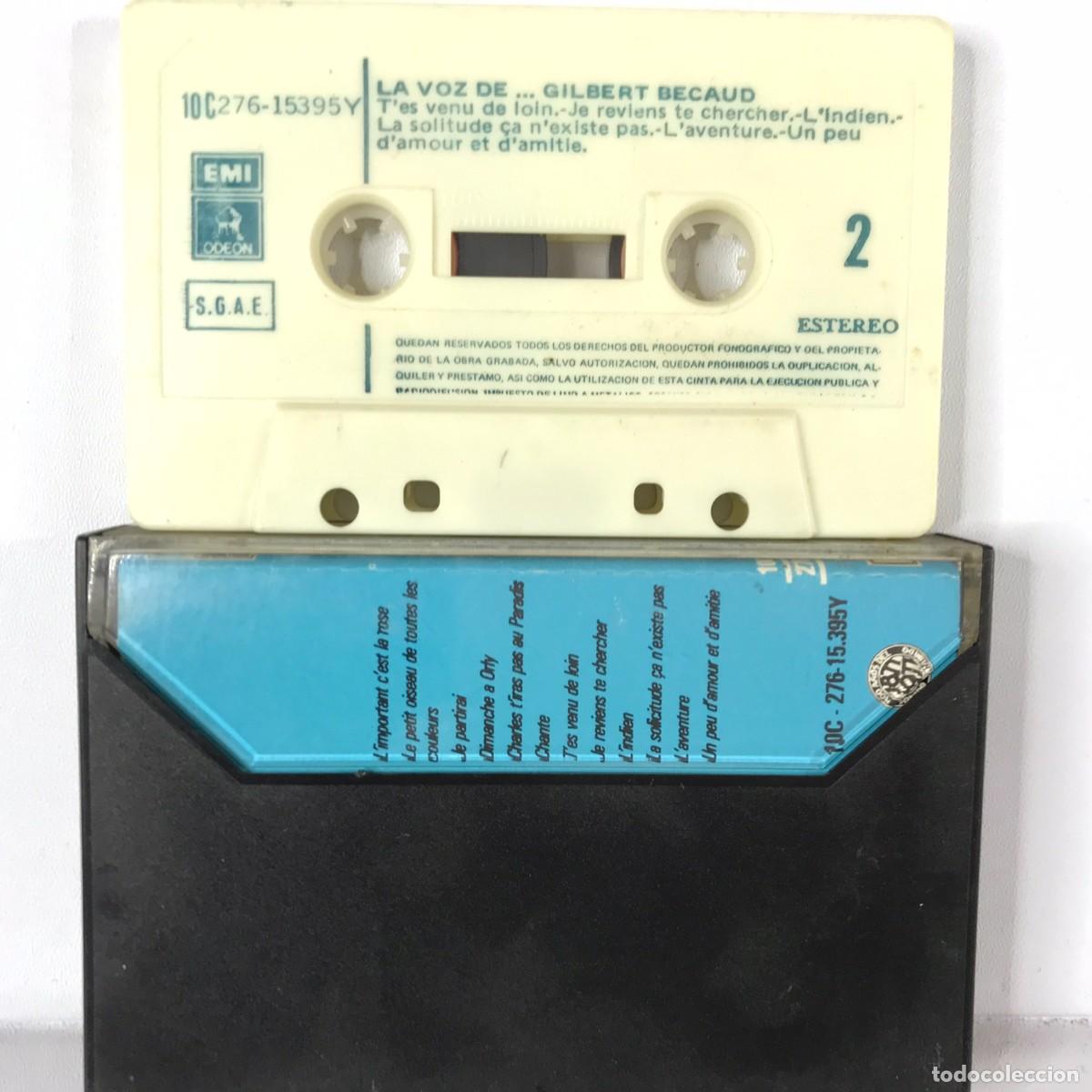 Casetes antiguos: Gilbert B&eacute;caud ● La Voz De... ● Cassette , &Aacute;lbum - Foto 2