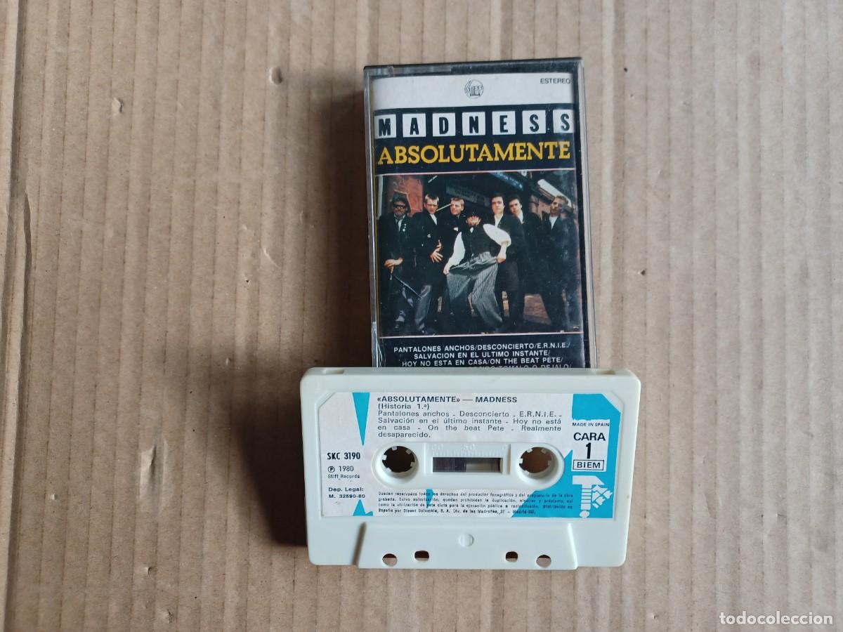 Casetes antiguos: MADNESS - ABSOLUTAMENTE CASETE 1980 - Foto 1
