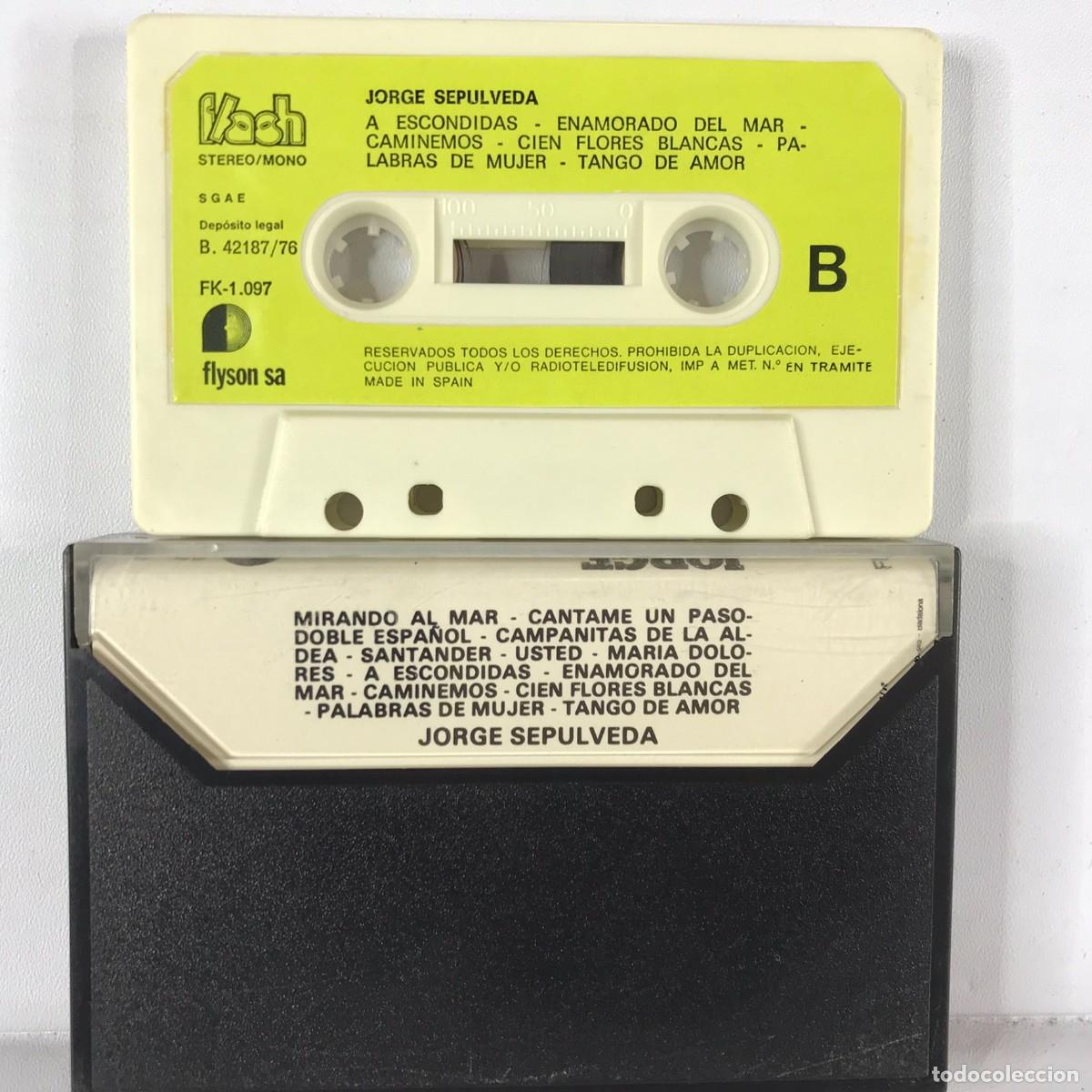 Casetes antiguos: Jorge Sep&uacute;lveda ● Grandes &Eacute;xitos ● Cassette, Compilati&oacute;n - Foto 2