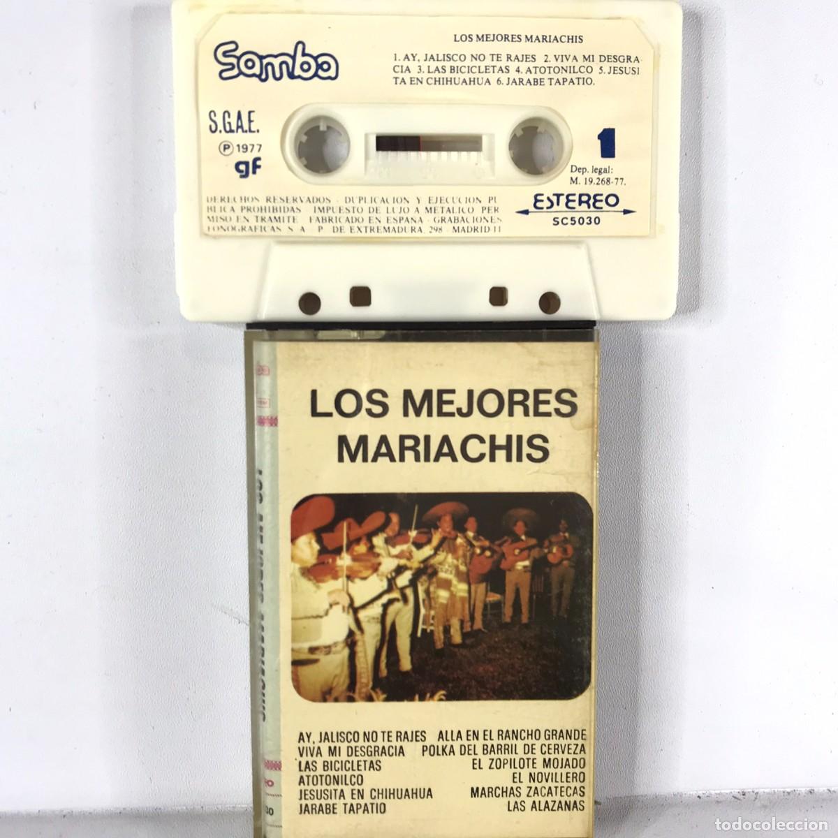 Casetes antiguos: Various ● Los Mejores Mariachis ● Cassette, Compilation, Stereo - Foto 1