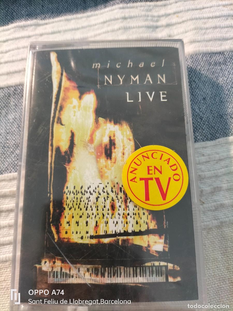 Casetes antiguos: RAR CASSETTE. MICHAEL NYMAN. LIVE - Foto 1
