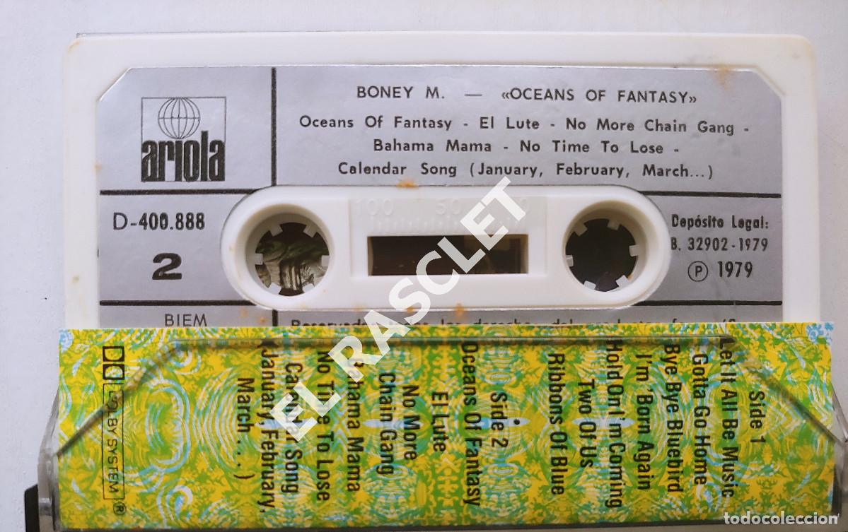 Casetes antiguos: CINTA CASSETTE DE : BONEY M. - Foto 2