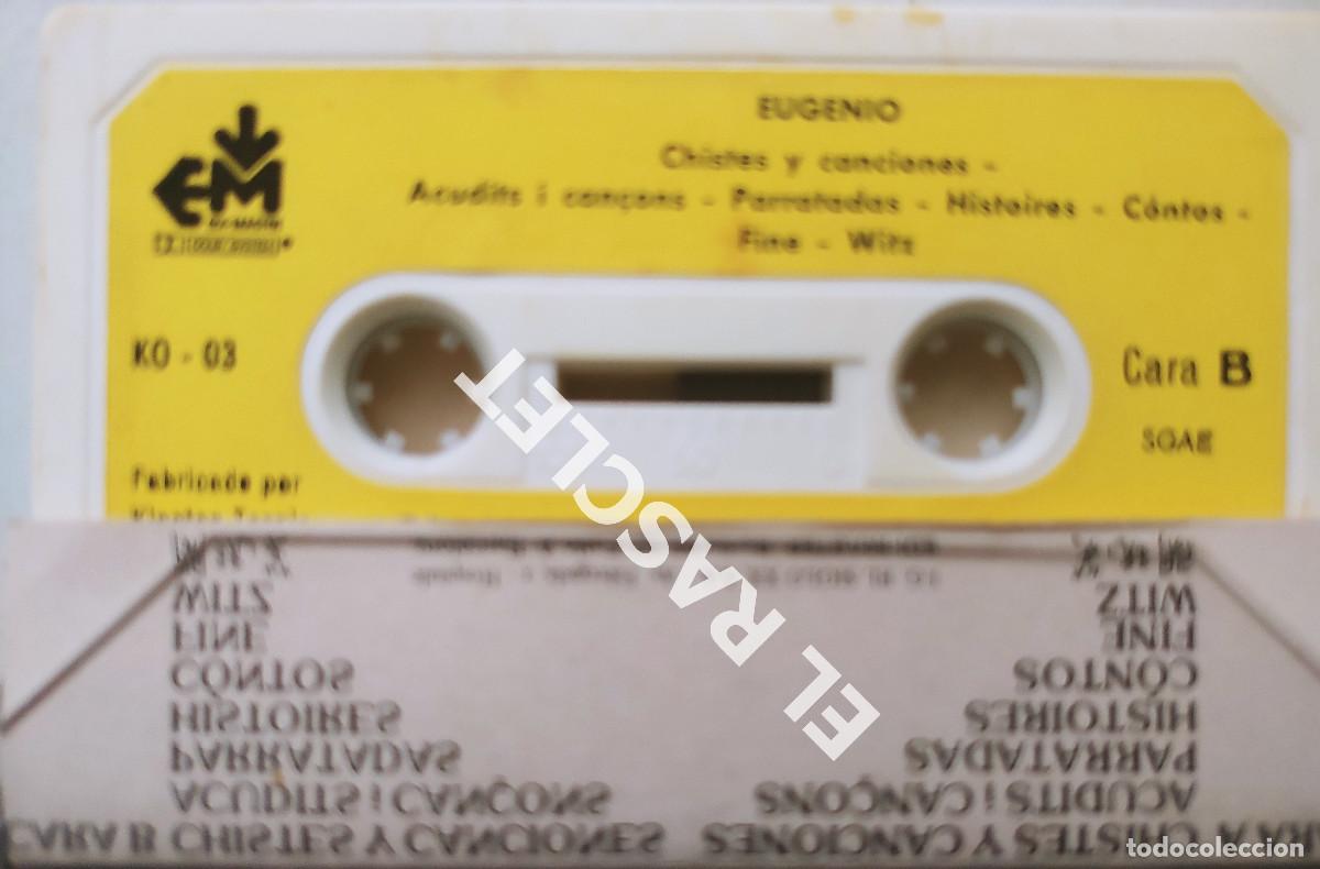 Casetes antiguos: CINTA CASSETTE DE : EUGENIO -VERSION ORIGINAL - Foto 2