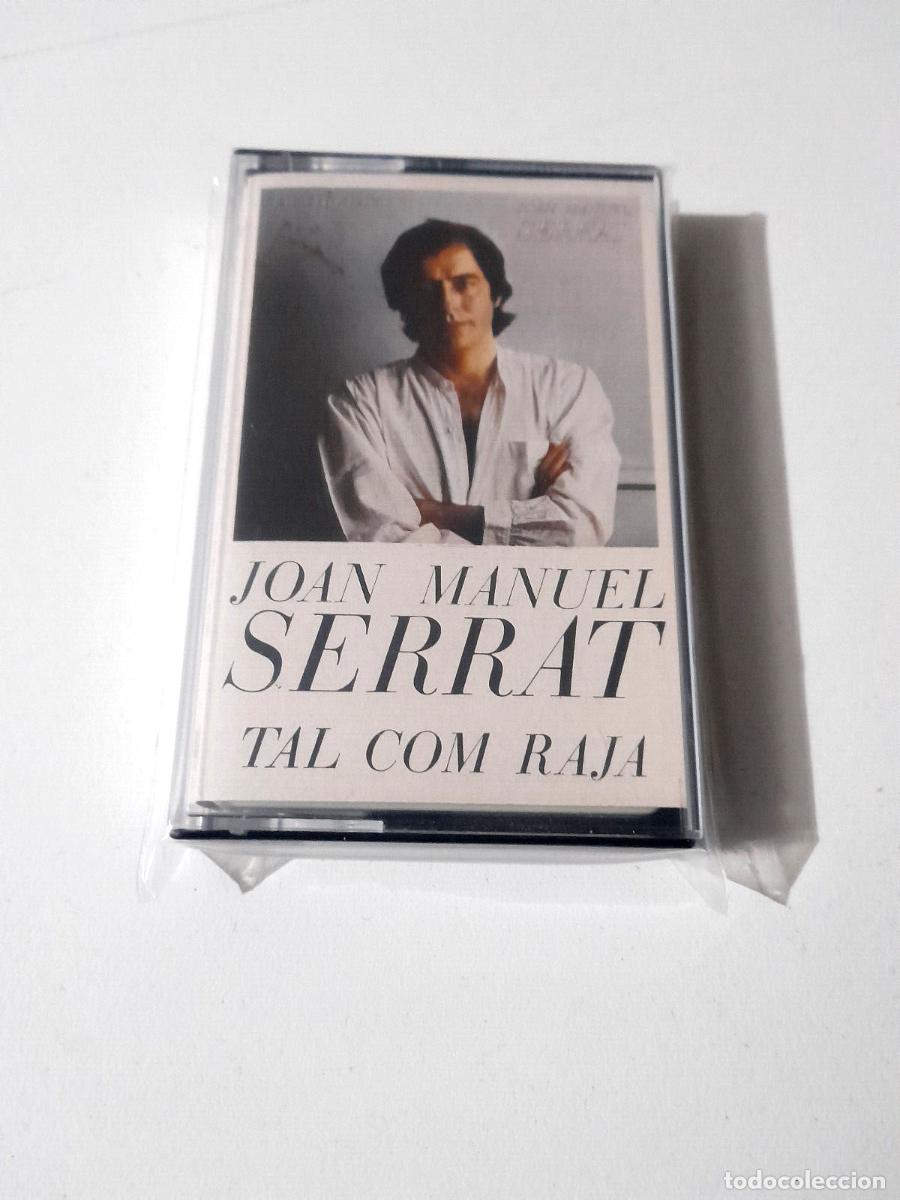Casetes antiguos: JOAN MANUEL SERRAT &rdquo;TAL COM RAJA&rdquo; CASSETTE K7 - Foto 1