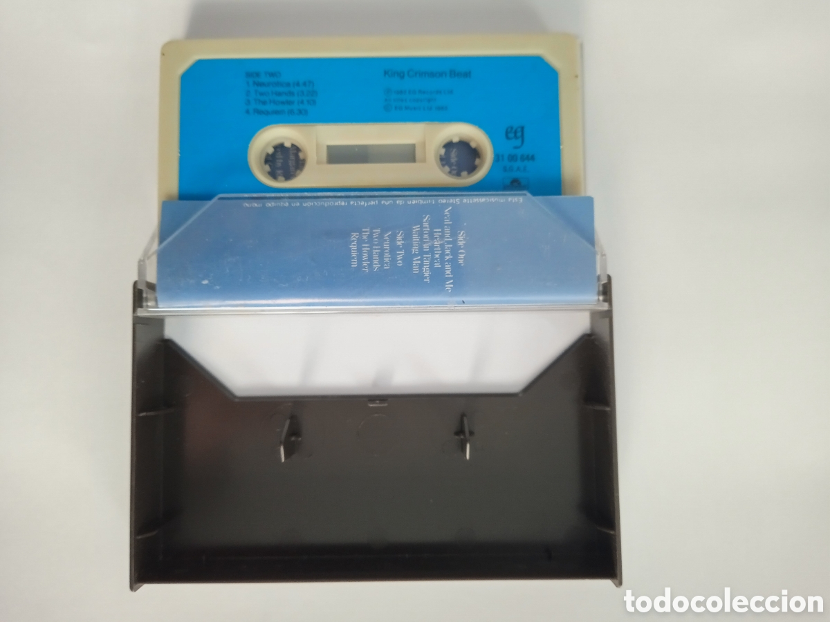 Casetes antiguos: King Crimson Beat en buenas condiciones - Foto 3