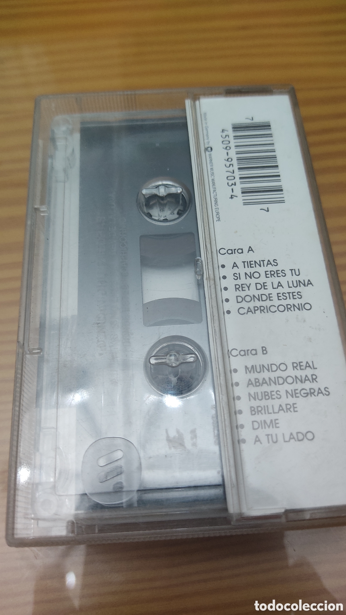 Casetes antiguos: Cinta de cassette de Duncan Dhu &rdquo; Piedras &rdquo; - Foto 2