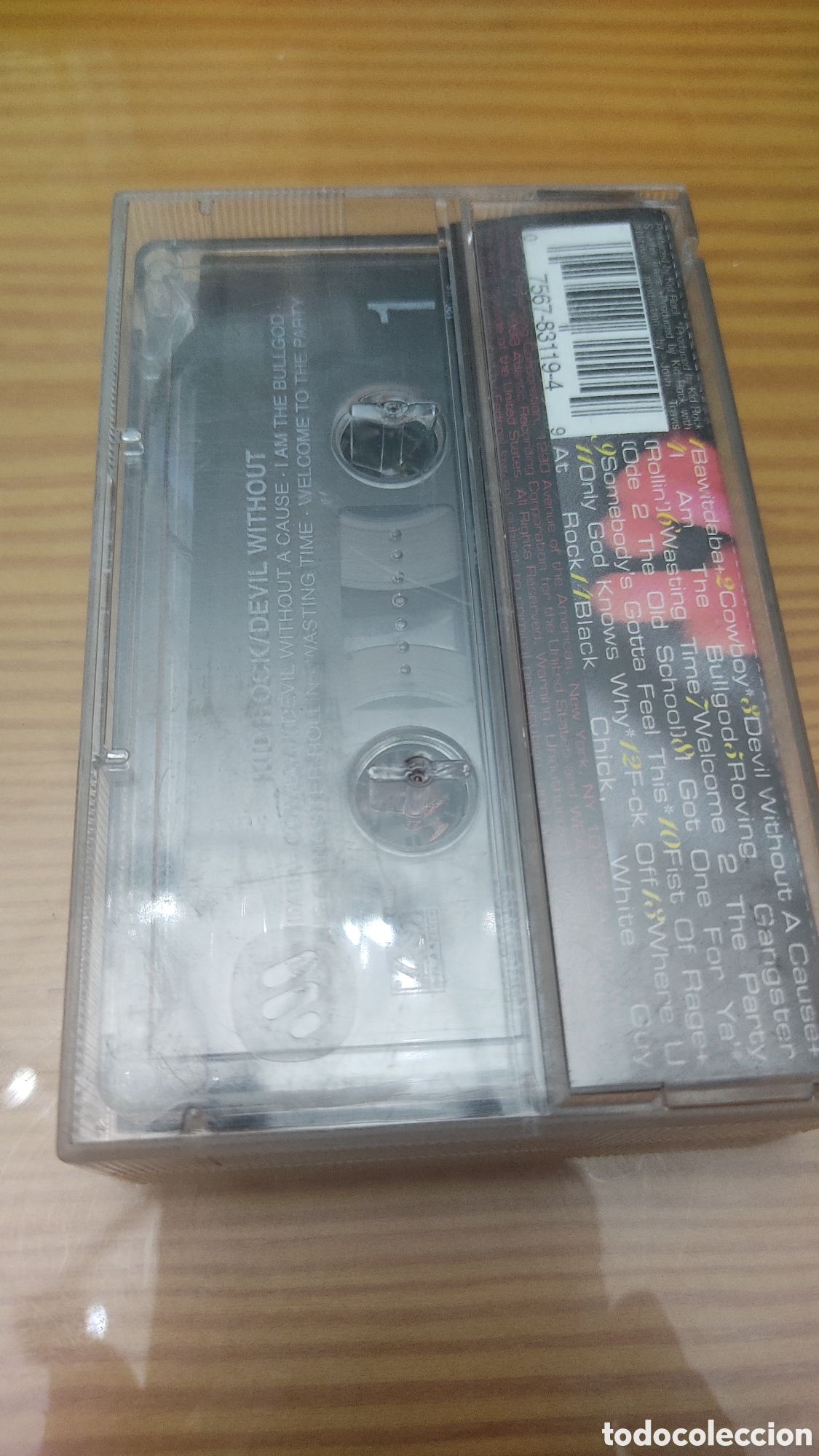 Casetes antiguos: Cinta de cassette de Kid Rock &rdquo; Devil Without A Cause &rdquo; , buen estado - Foto 2