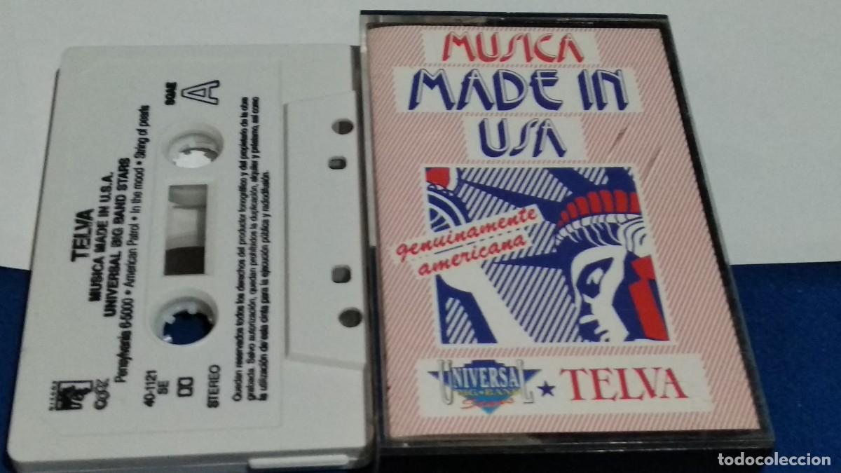 Cassetes antigas: MUSICA MADE IN USA / PROMO TELVA - 1991 - CASETE CINTA CASSETTE