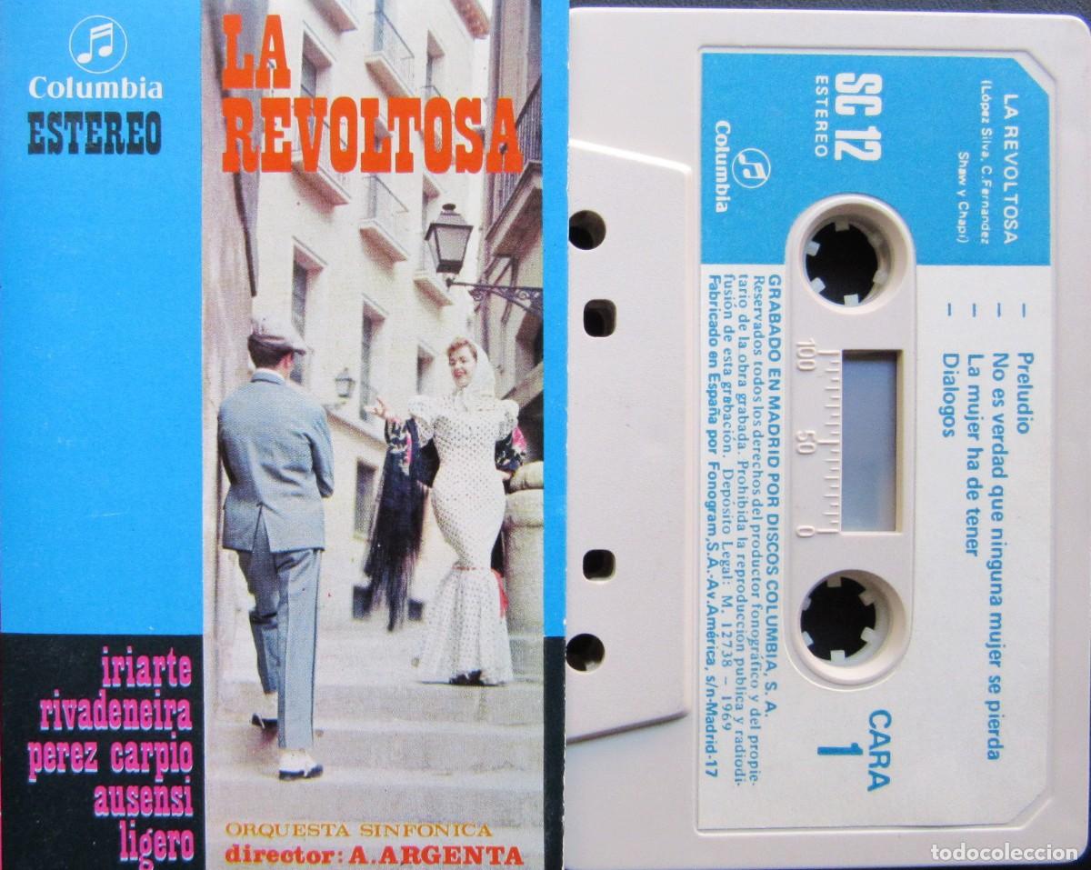Casetes antiguos: LA REVOLTOSA - RUPERTO CHAP&Iacute; - Foto 1