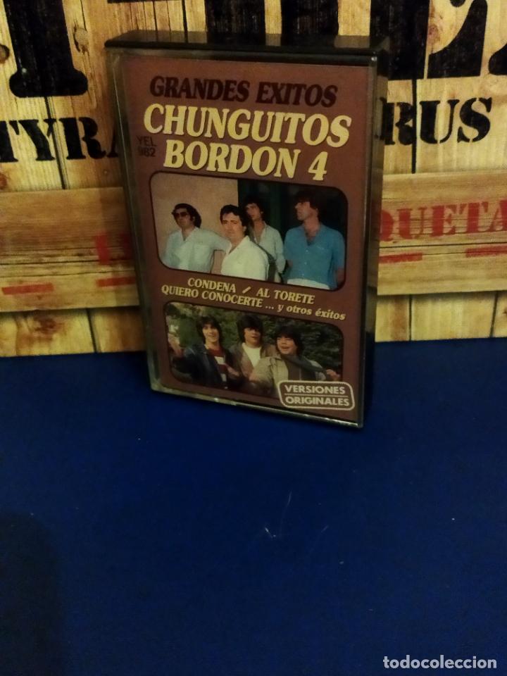 Casetes antiguos: Grandes &eacute;xitos Chunguitos bord&oacute;n 4 - Foto 1