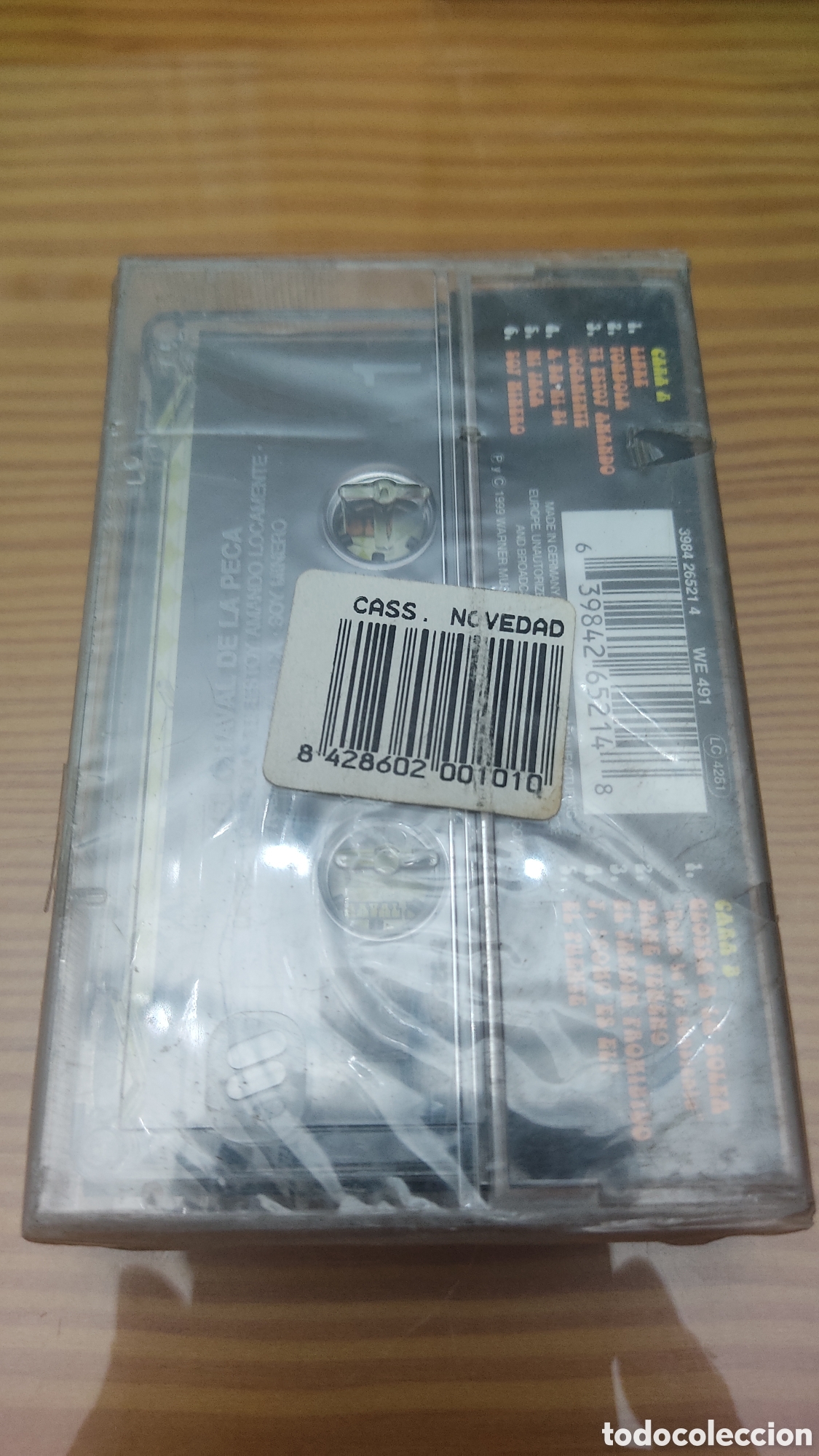 Casetes antiguos: Precintado !! Cinta de cassette de El Chaval De La Peca&rdquo; El Chaval de La Peca&rdquo; nueva - Foto 2