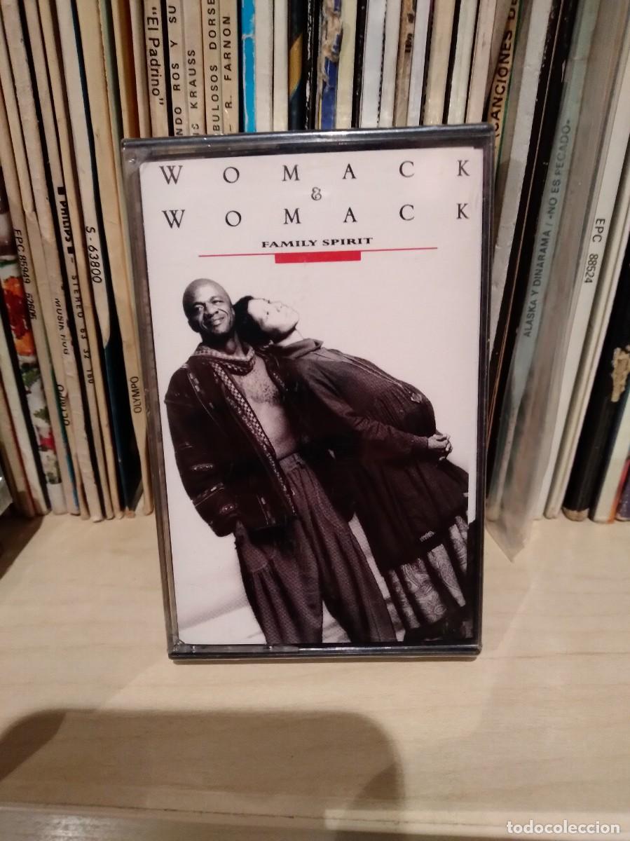 Cassetes antigas: WOMACK & WOMACK-FAMILY SPIRIT-CASSETTE CINTA CASETE-NUEVA PRECINTADO-
