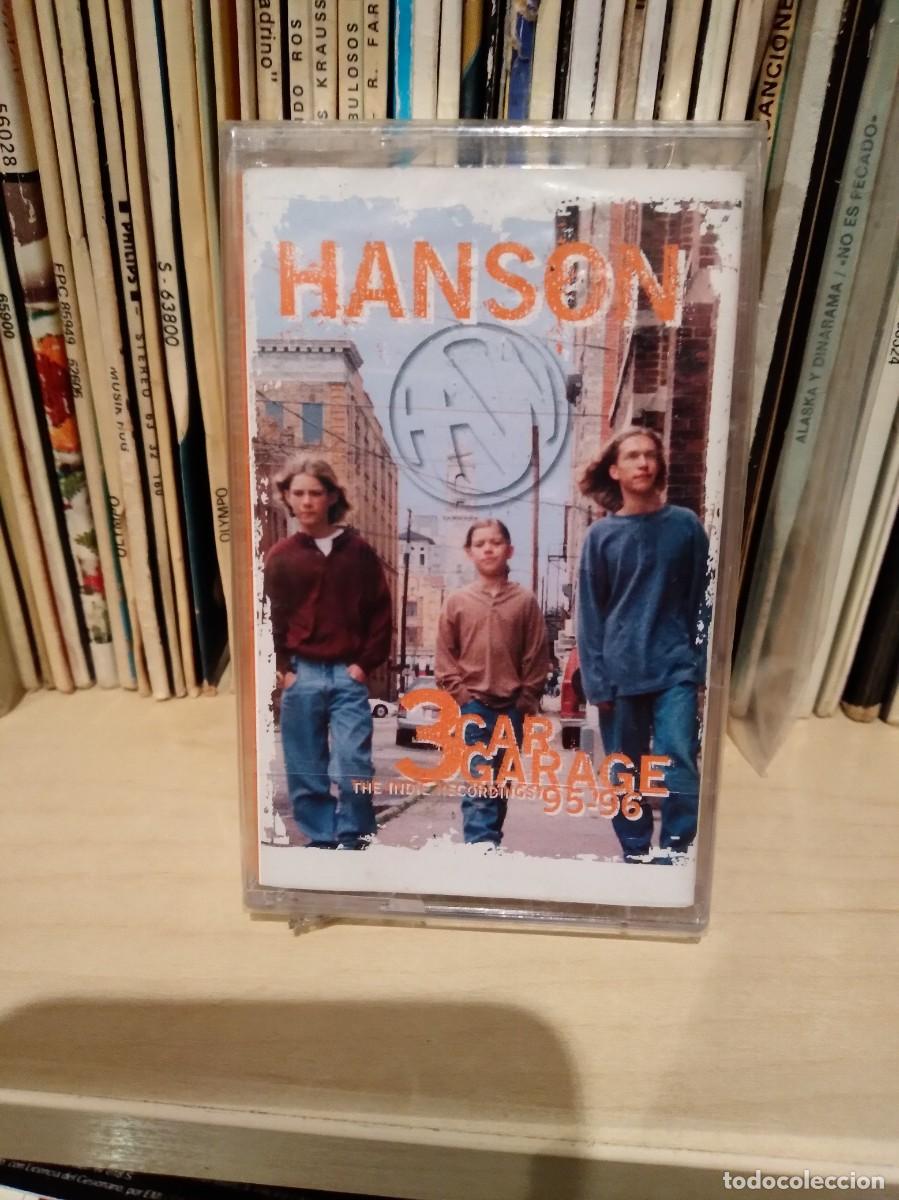 Cassetes antigas: HANSON-3 CAR GARAGE:THE INDIE RECORDINGS &rdquo;96&rdquo;97-CASSETTE CINTA CASETE NUAVA PRECINTADA-