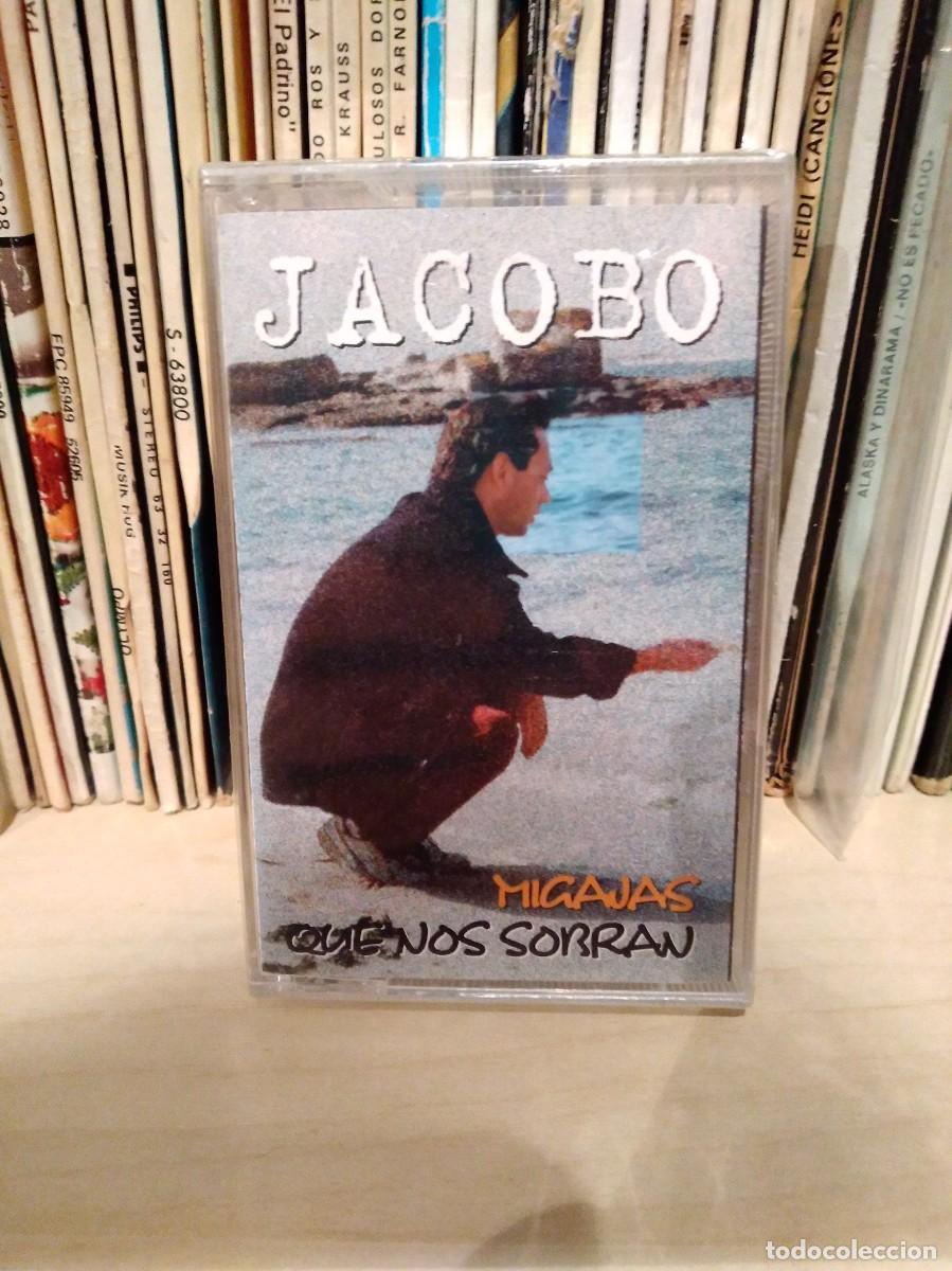Cassetes antigas: JACOBO-MIGAJAS QUE NOS SOBRAN-CASSETTE CINTA CASETE-NUEVA PRECINTADO-