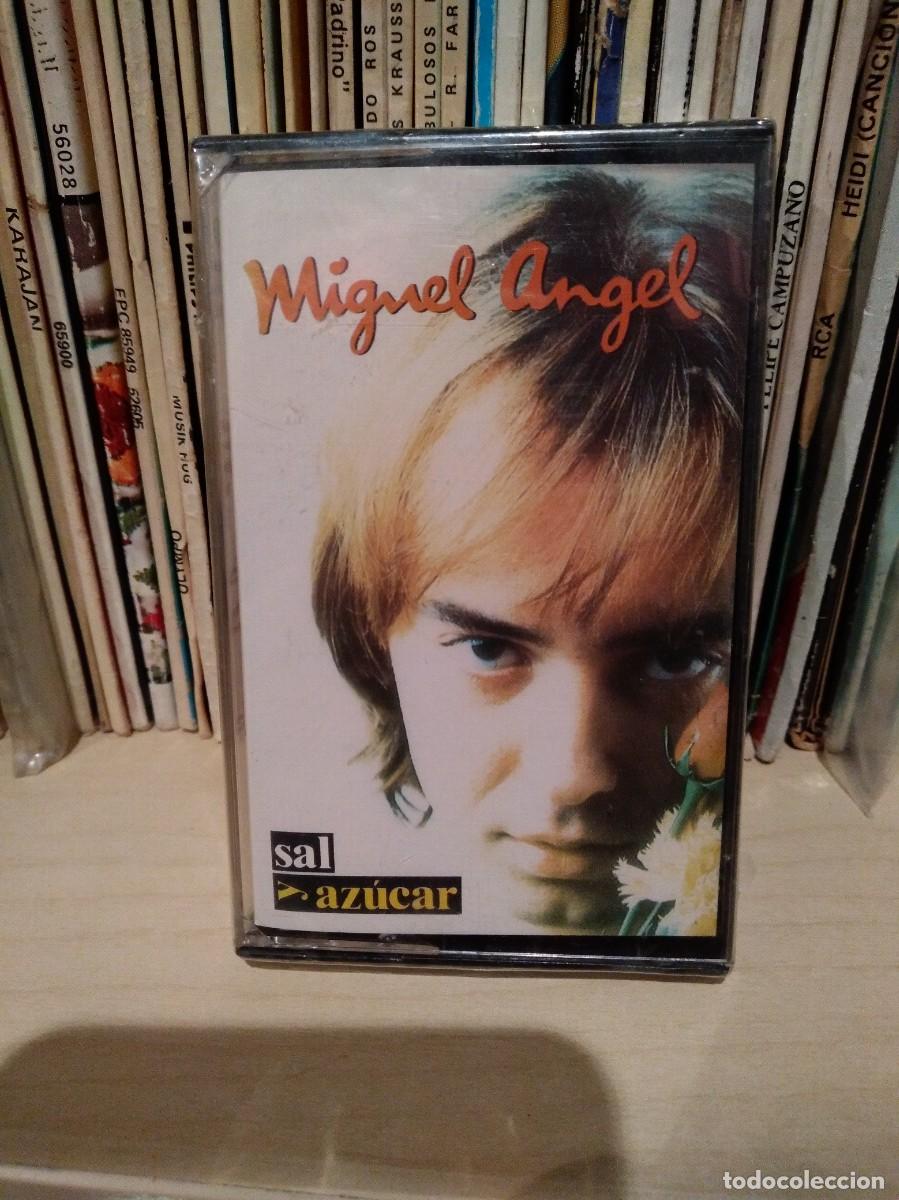 Cassetes antigas: MIGUEL ANGEL-SAL Y AZUCAR-CASSETTE CINTA CASETE-NUEVA PRECINTADO-