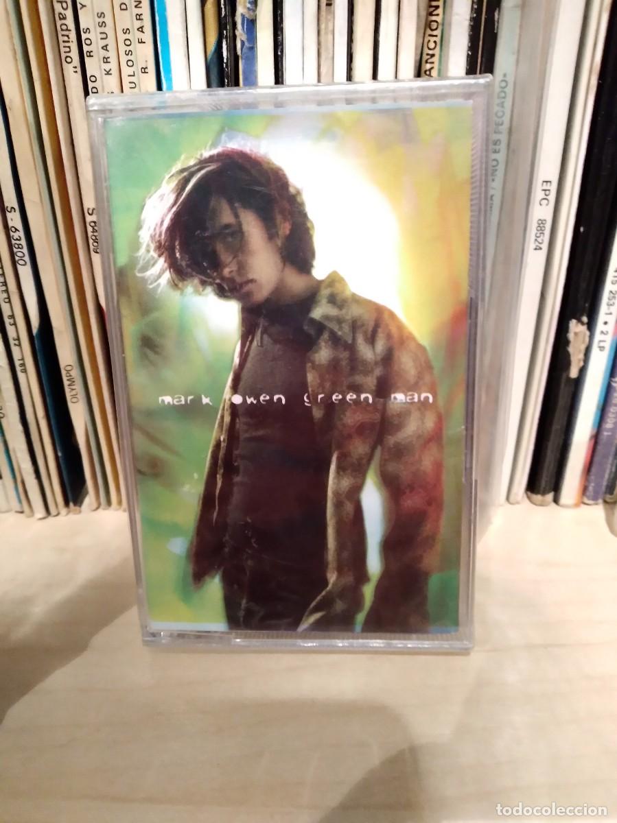 Cassetes antigas: MARK OWEN-GREEN MAN-CASSETTE CINTA CASETE-NUEVA PRECINTADO-