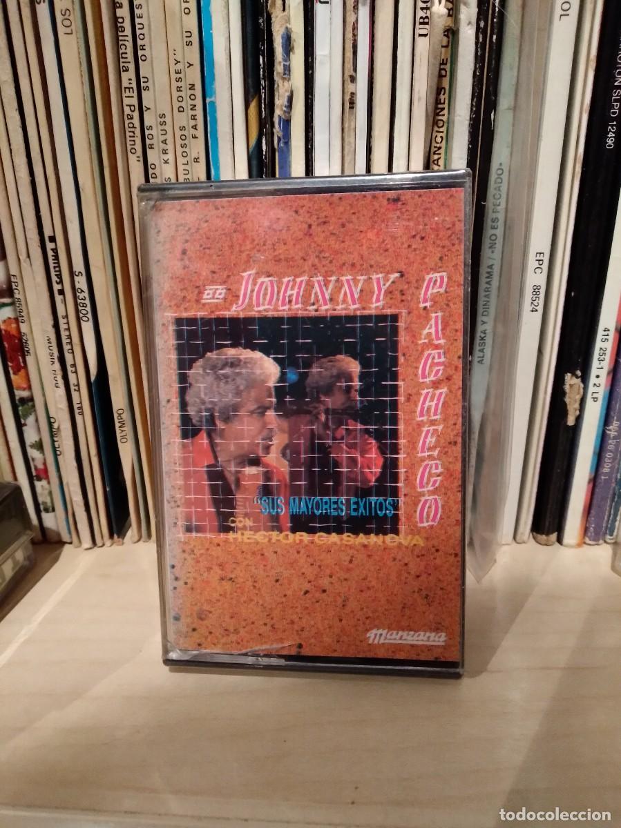 Cassettes Anciennes: JOHNNY PACHECO-SUS MEJORES EXITOS-CASDEYTE CINTA CASETE-