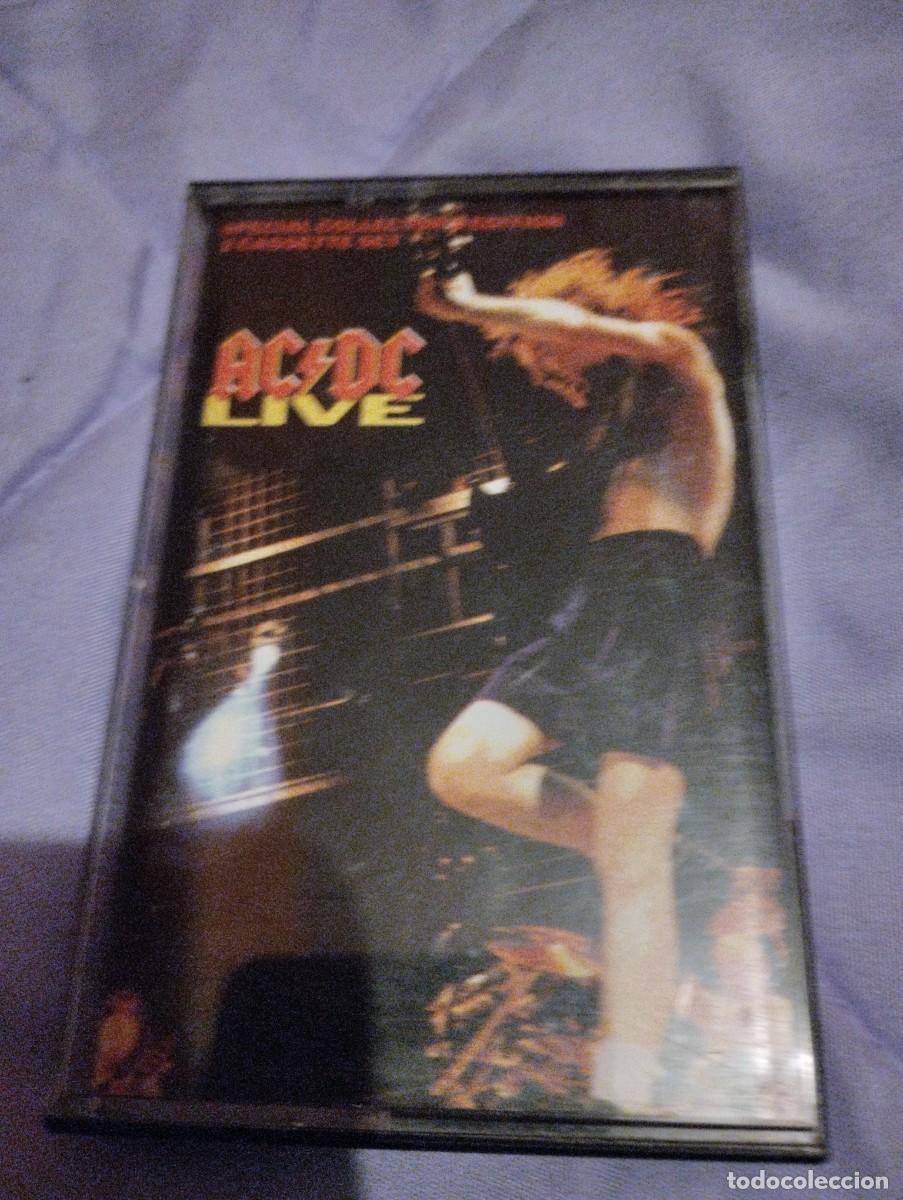 Casetes antiguos: CASETE DE AC DC LIVE (1) - VER CONDICIONES VENTA - Foto 1