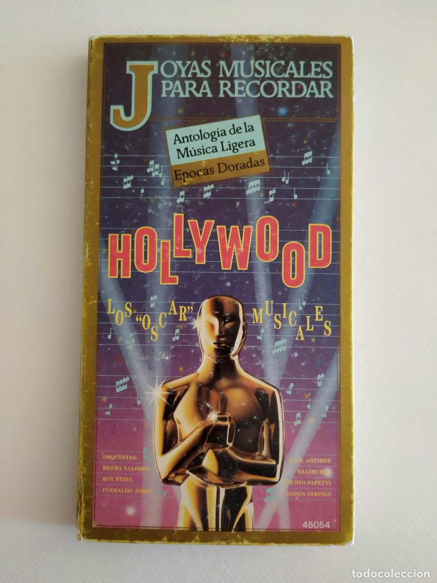 Casetes antiguos: JOYAS MUSICALES PARA RECORDAR Los Oscar Musicales de Hollywood Triple Cinta de Cassette 1990 Casete