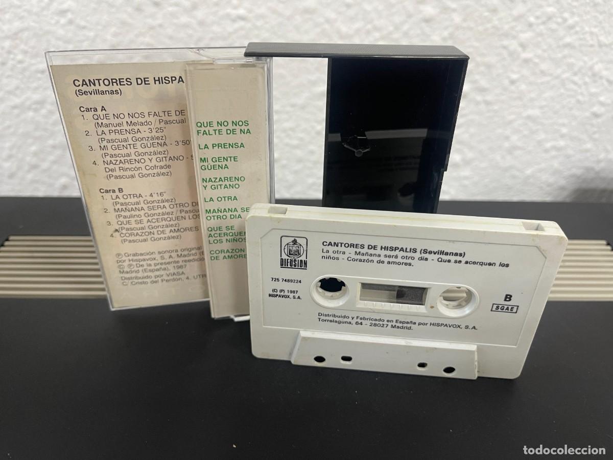 Casetes antiguos: Cantores De H&iacute;spalis - Sevillanas - cassete - Foto 2