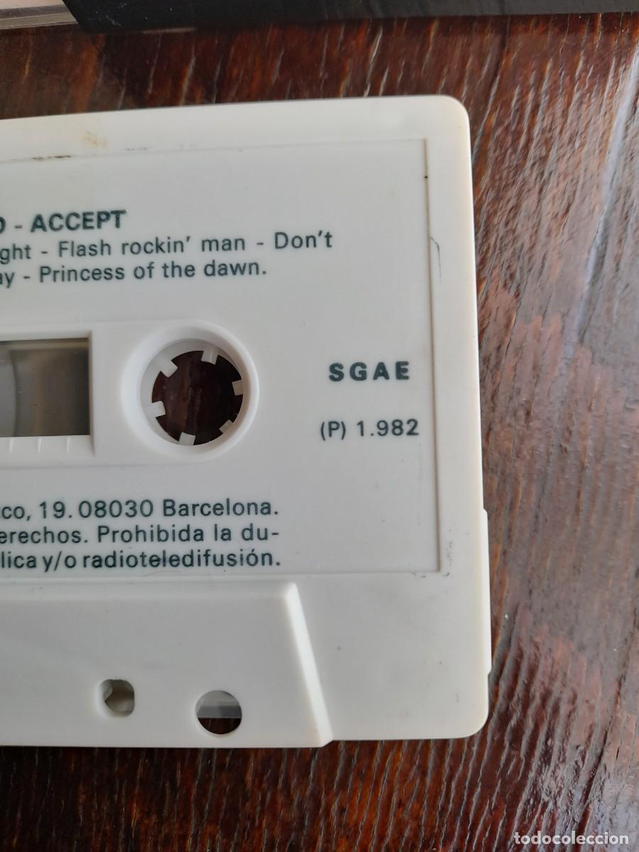 Casetes antiguos: Accept El Poder del Heavy 1982 - Foto 3