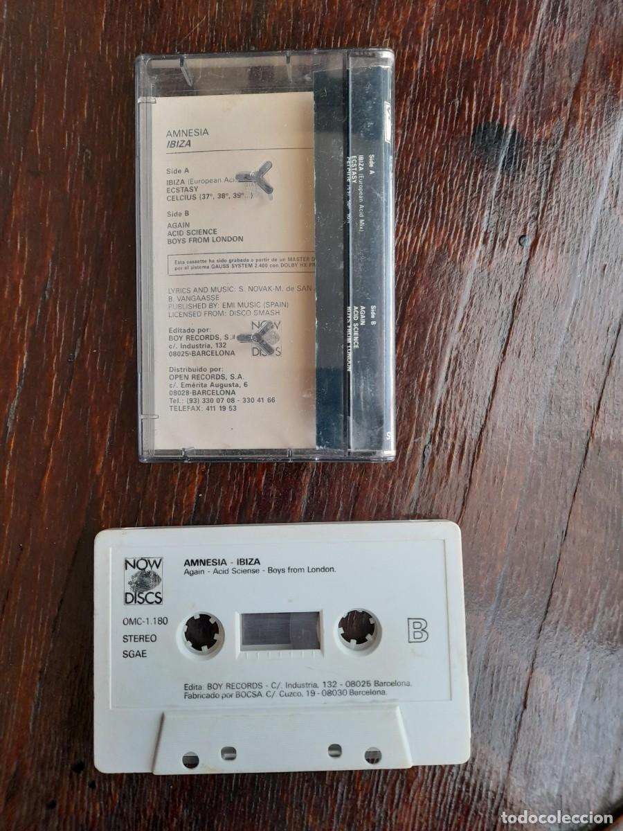 Casetes antiguos: Amnesia Ibiza 1989 - Foto 2